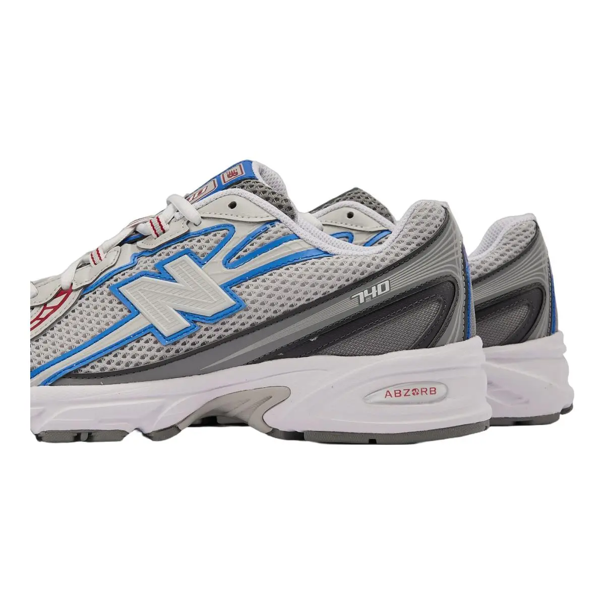 New Balance shoes - New Balance 740 Letters To Legacy - U7407F0 - Grey/Team Red/Blue 11