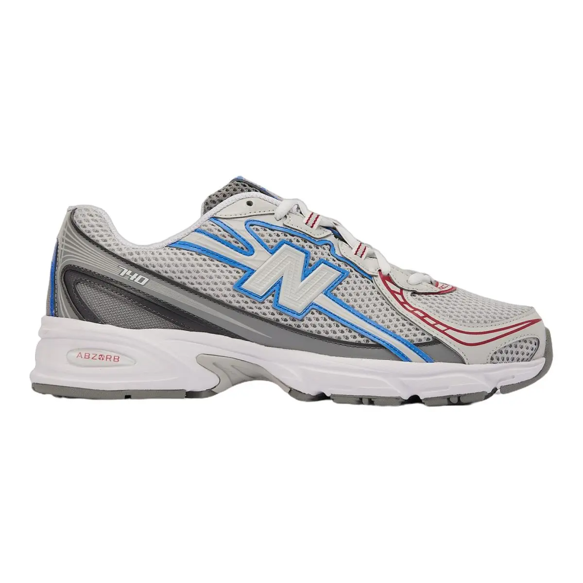 New Balance shoes - New Balance 740 Letters To Legacy - U7407F0 - Grey/Team Red/Blue 6