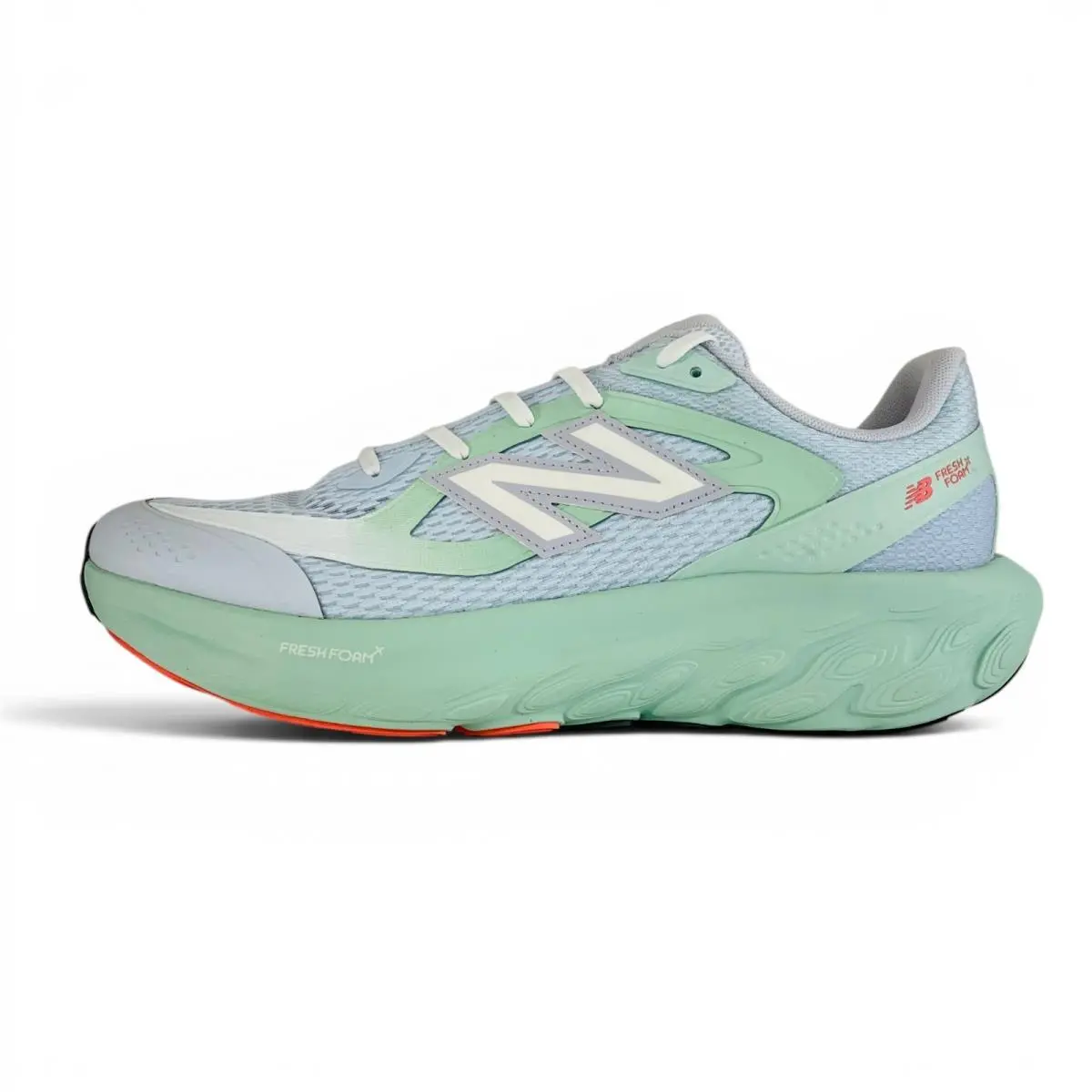 New Balance Fresh Foam X Trainer Clay Ash Ice Blue Men`s Running Shoes Utrnqd