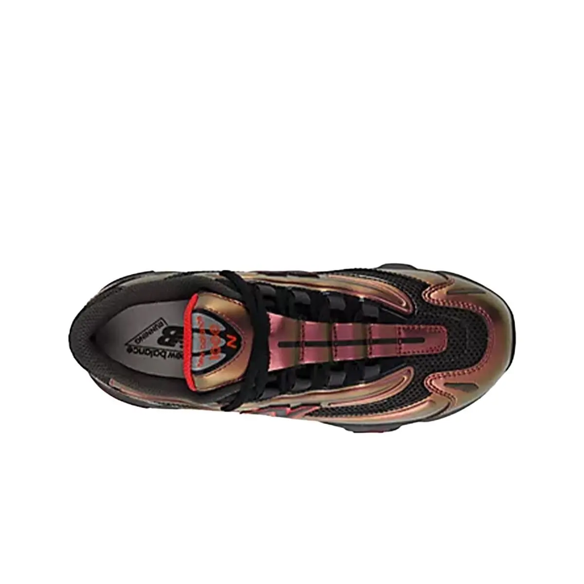 New Balance shoes - Black/Firecracker 3