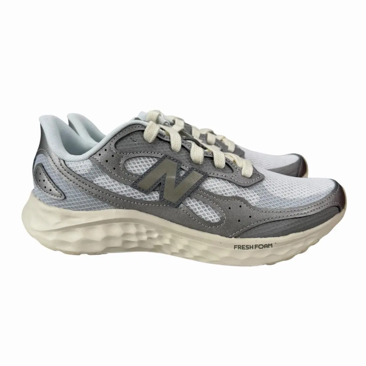New Balance Fresh Foam Arishi V4 Tiralux Grey Shoes WARISTS4 Women`s Size 9.5 B - Gray