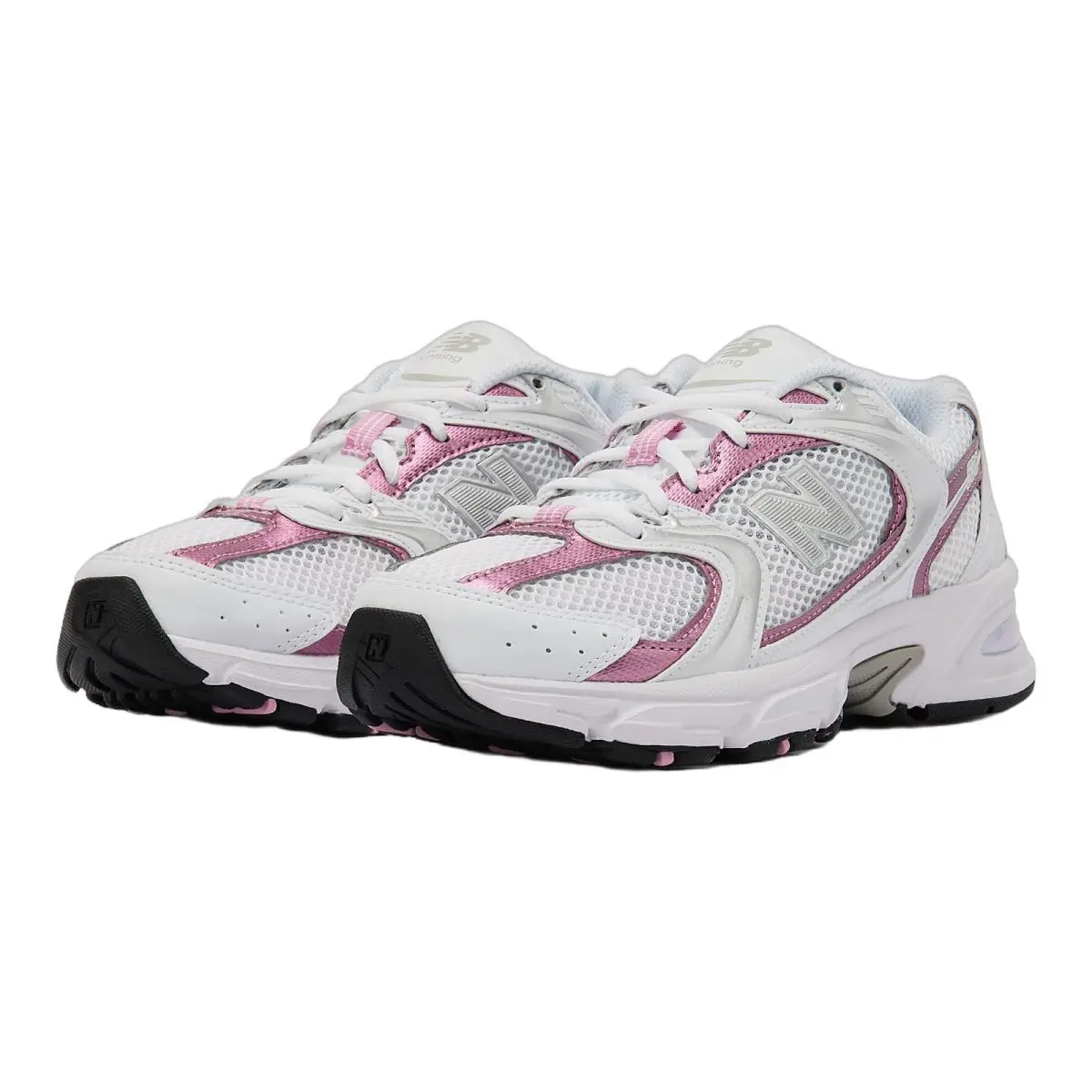 New Balance shoes - New Balance 530 - MR530PK - White/Pink Sugar/Silver Metallic 6