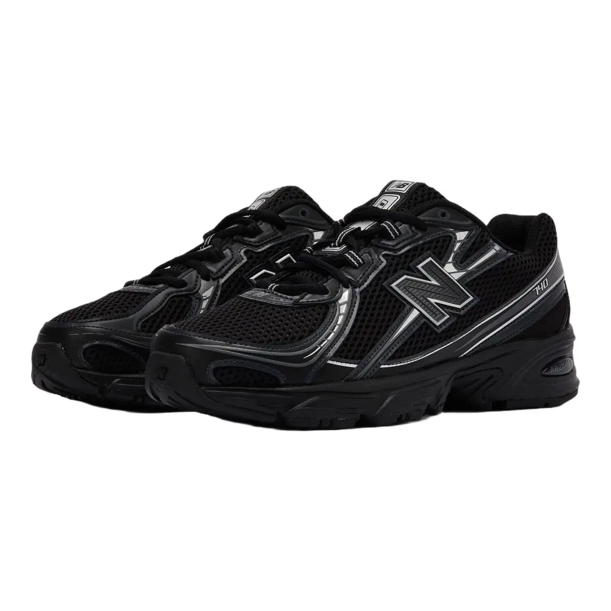New Balance shoes - New Balance 740 - U740BM2 - Black/Silver Metallic 0