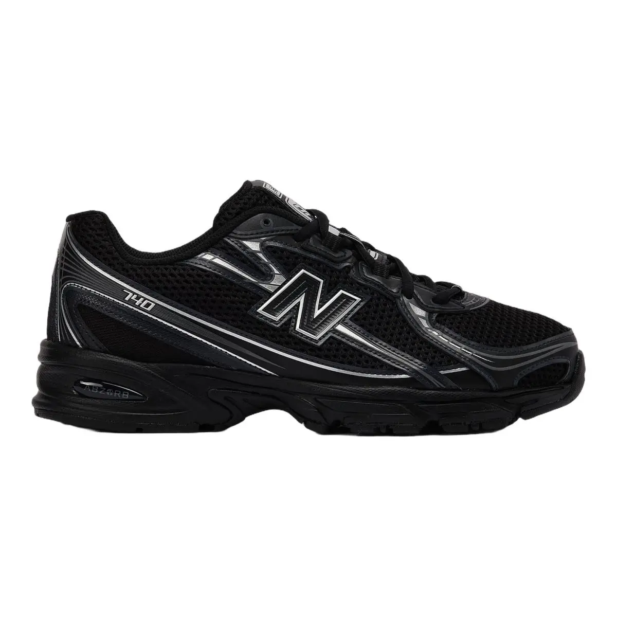 New Balance shoes - New Balance 740 - U740BM2 - Black/Silver Metallic 5