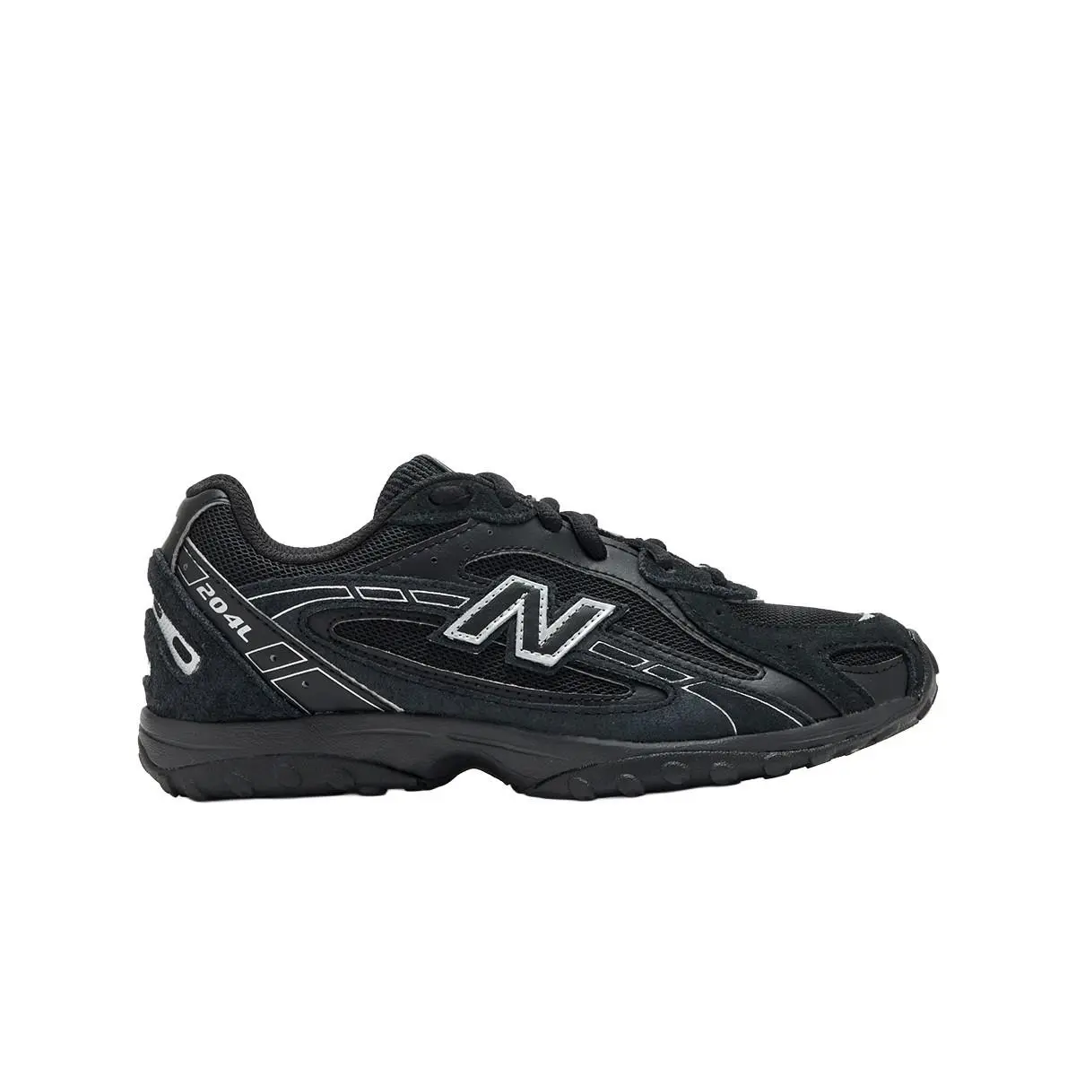 New Balance Casual Sneakers 204L Lace Grade School Black G204LV1_KL