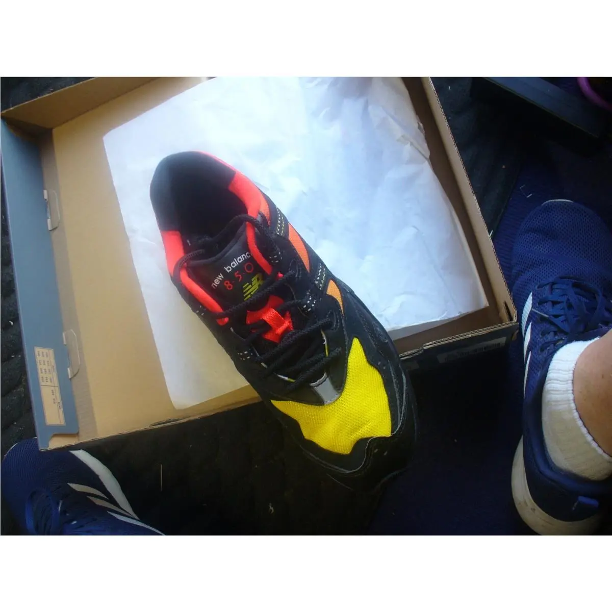 New Balance shoes - New Balance 850 - ML850KL2 - Black. Orange, Yellow 0