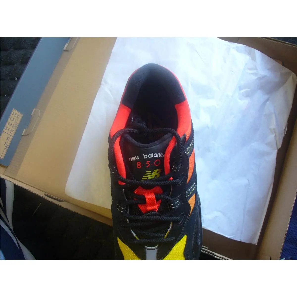 New Balance shoes - New Balance 850 - ML850KL2 - Black. Orange, Yellow 2