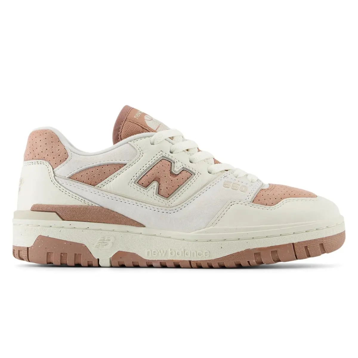New Balance 550 BBW550PF Sneaker Women`s 10 Sea Salt Pink Lifestyle Shoes HAM574