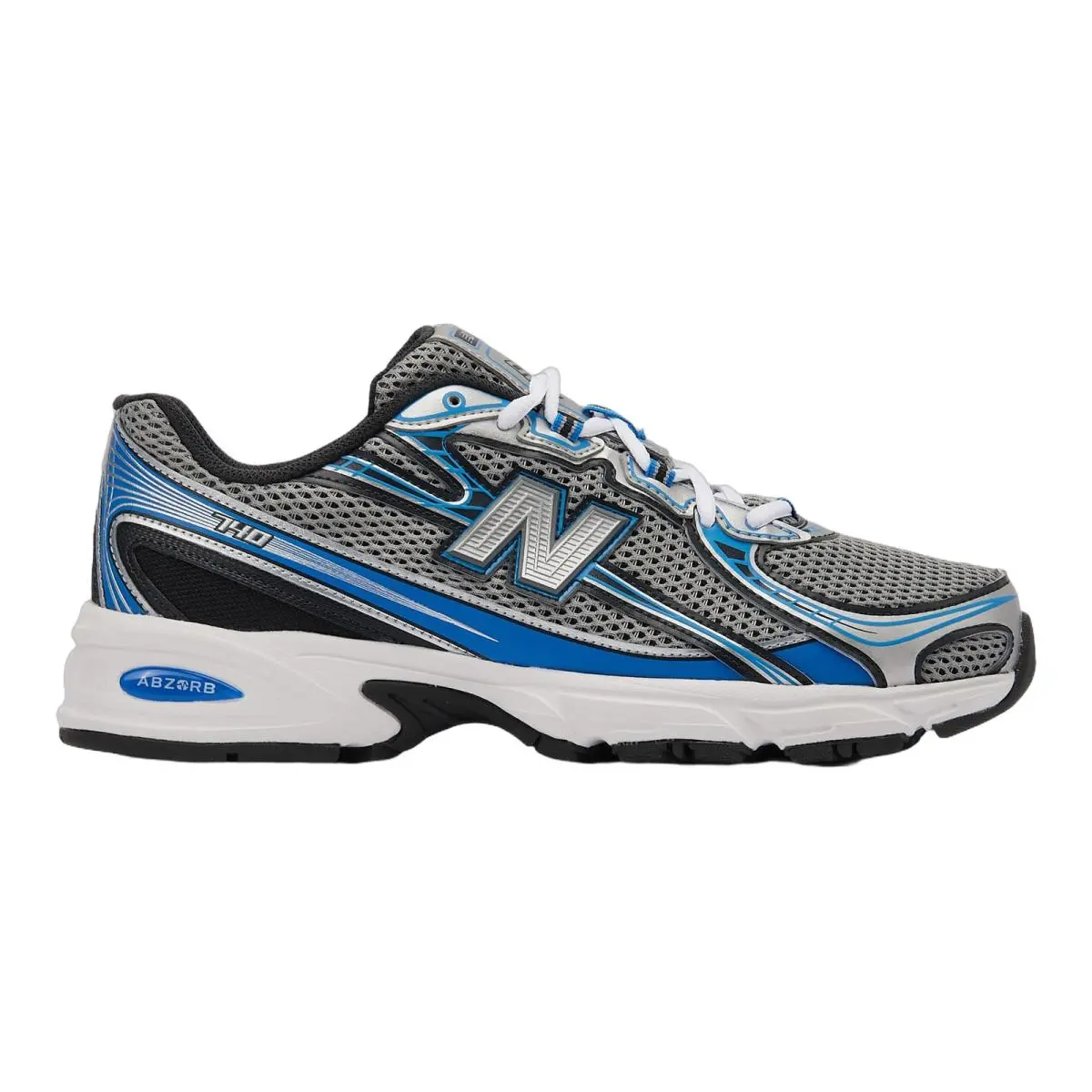 New Balance shoes - New Balance 740 - U740SB2 - Slate Grey/Blue Agate/Black/Silver Metallic 5