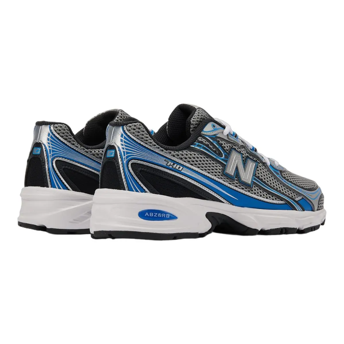 New Balance shoes - New Balance 740 - U740SB2 - Slate Grey/Blue Agate/Black/Silver Metallic 7