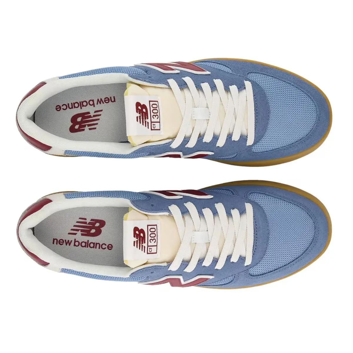 New Balance shoes - Blue/Off White/Maroon 14