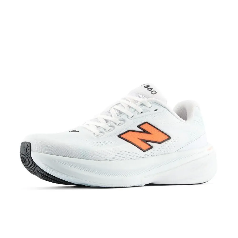 New Balance Men Fresh Foam X 860V15 White/tangerine Heat/glint Blue