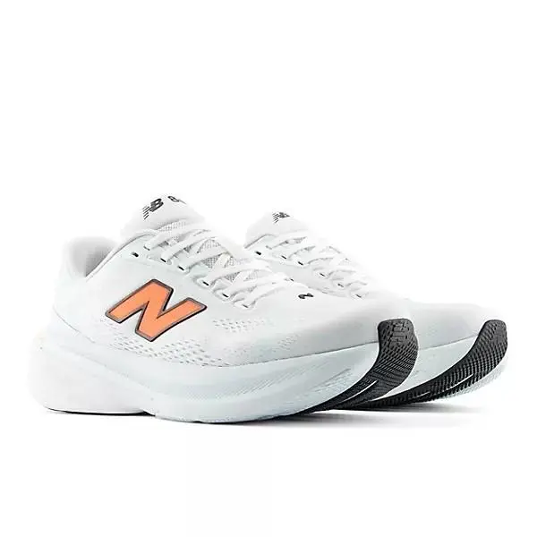 New Balance shoes - WHITE/TANGERINE HEAT/GLINT BLUE 1