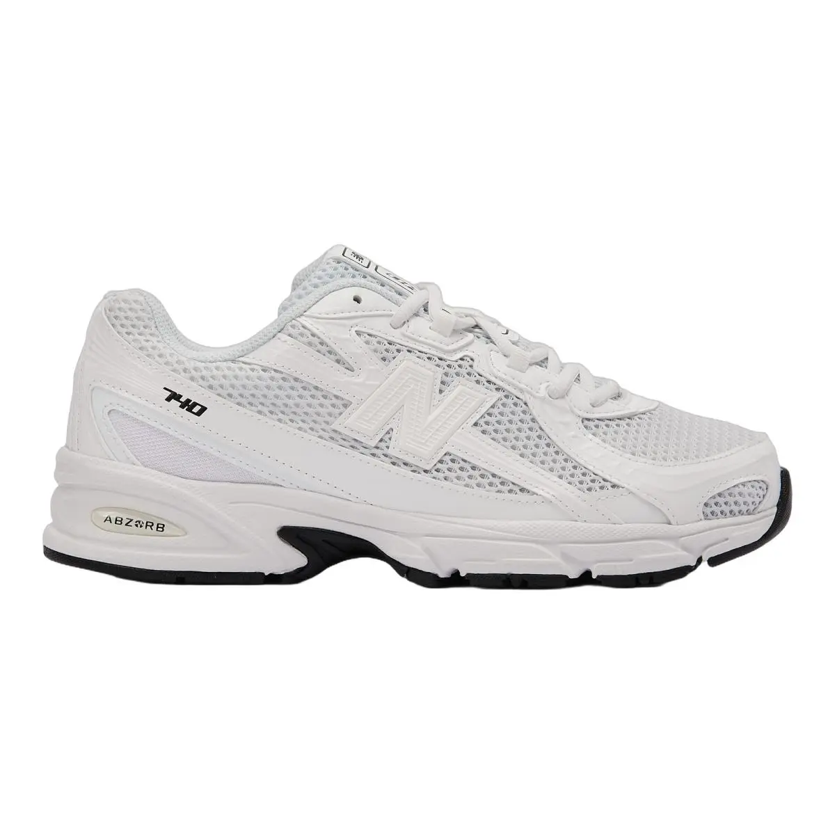 New Balance 740 Running Shoes Mens Size 8-14 White Black U740WW2