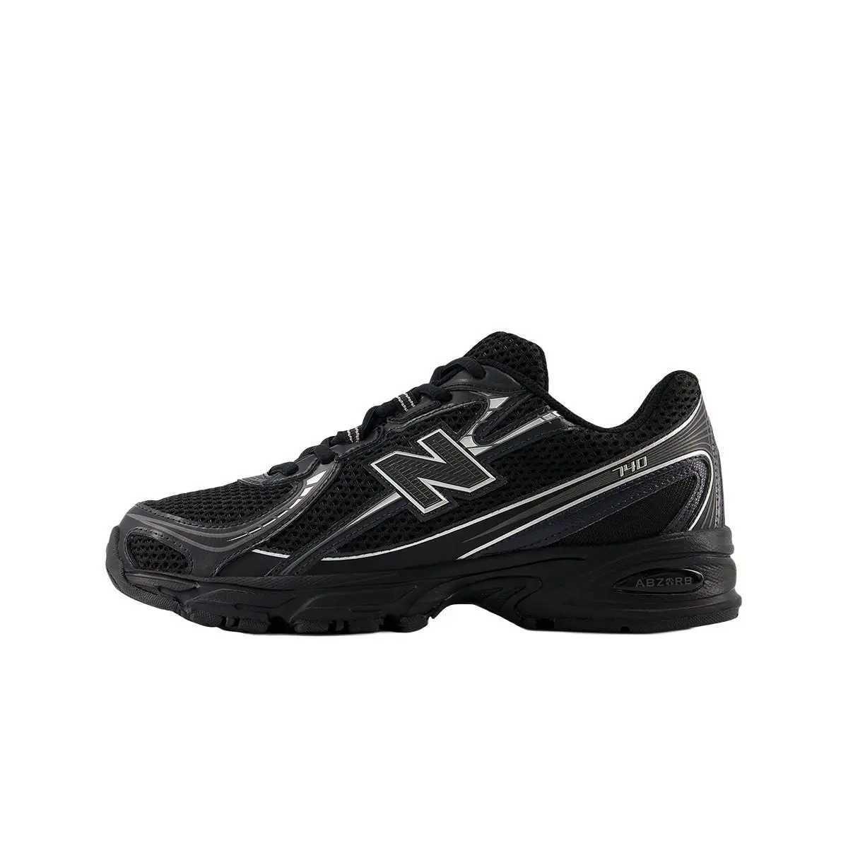 New Balance shoes - Black/Silver/Metallic 7