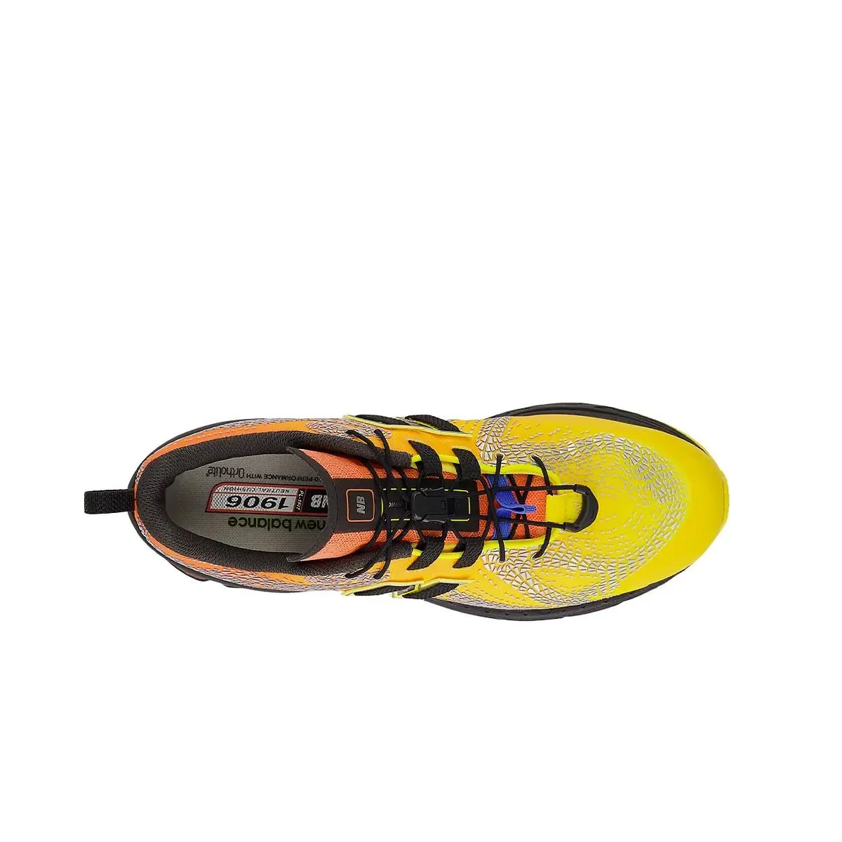 New Balance shoes - Punch Yellow/Tangerine Heat/Black 3