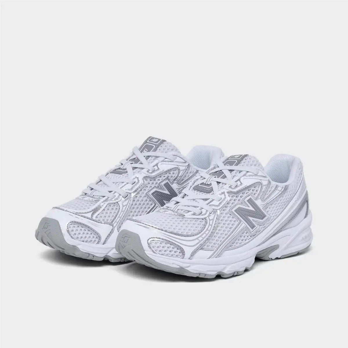 New Balance shoes - PZ740WM 100 - White/Metallic Silver 1