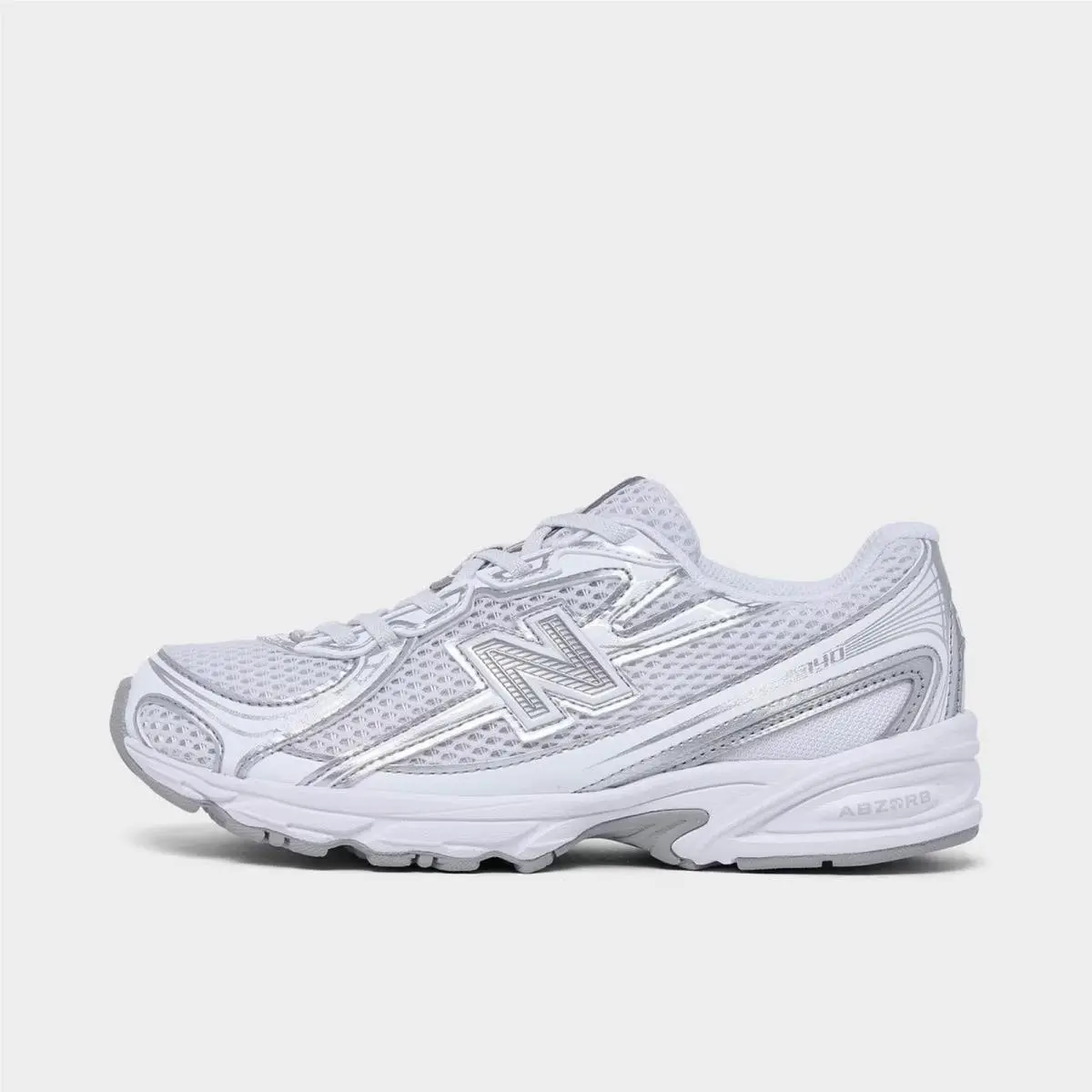 New Balance shoes - PZ740WM 100 - White/Metallic Silver 3