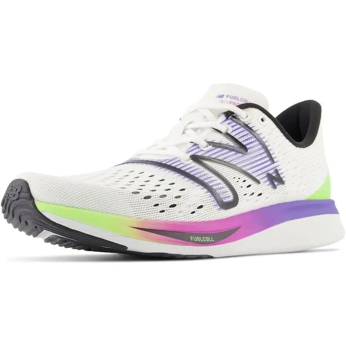 New Balance Womens Fuelcell Supercomp Pacer V1 - White/Electric Indigo/Thirty Watt