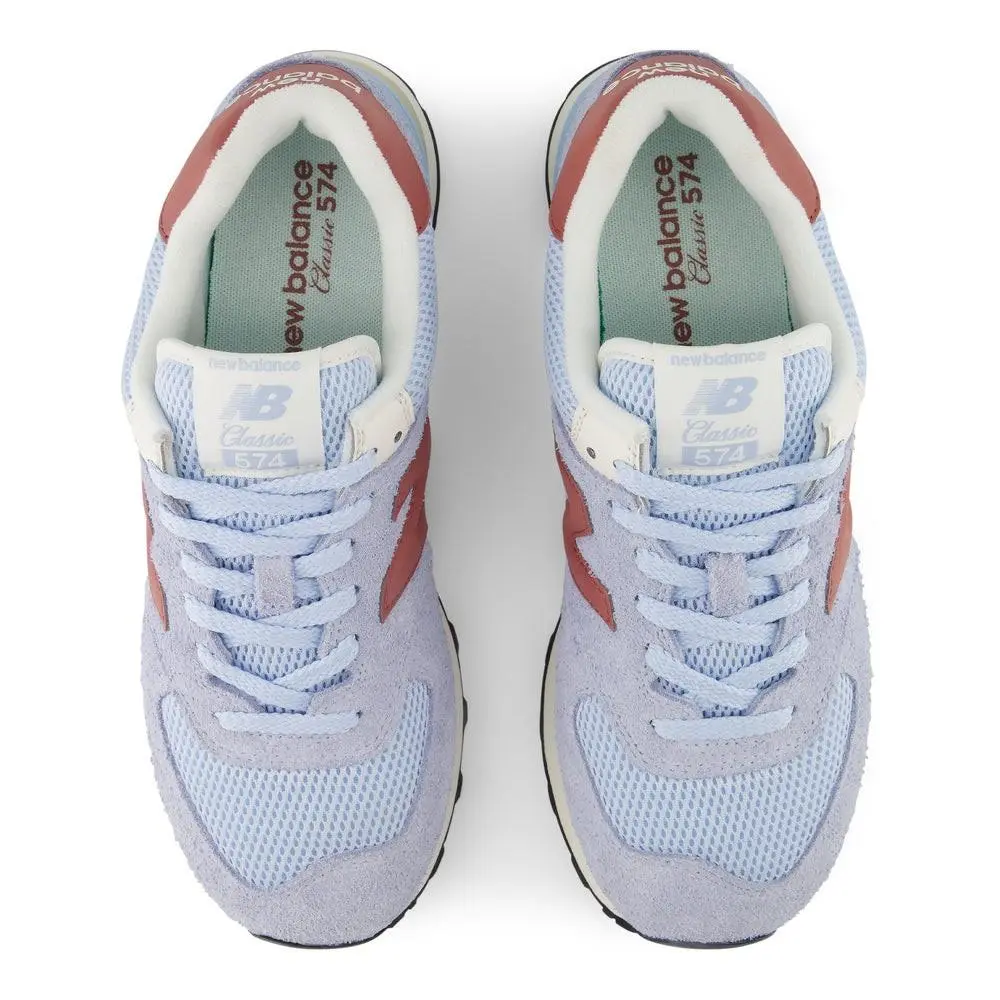 New Balance shoes - New Balance 574 - Blue Orange 1