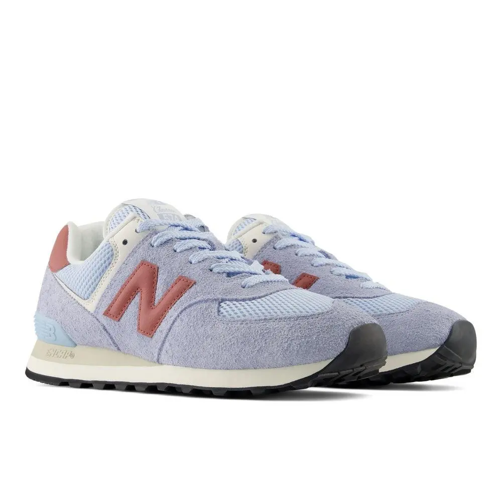 New Balance shoes - New Balance 574 - Blue Orange 2