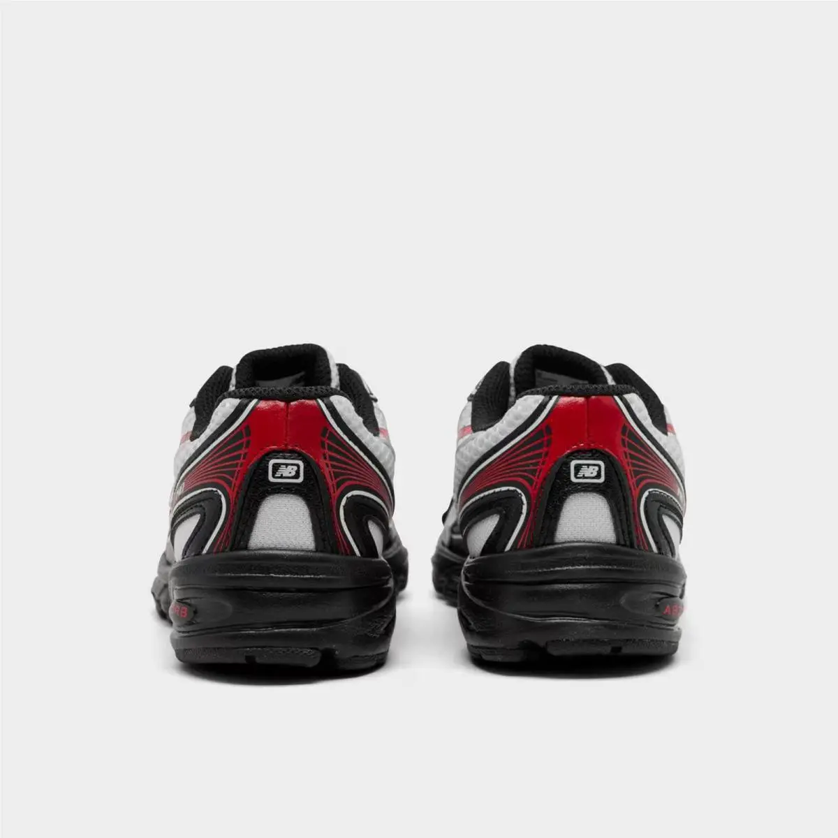 New Balance shoes - P74089R 020 - White/Black/Red 2