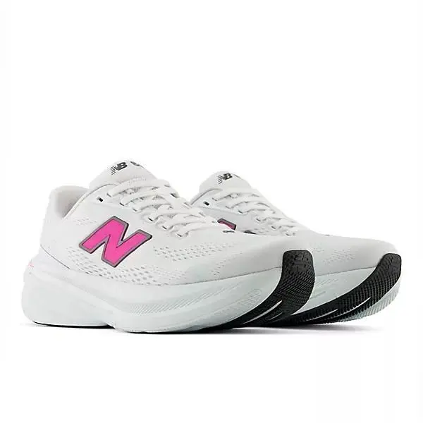 New Balance shoes - WHITE/PINK HEAT/GLINT BLUE 1