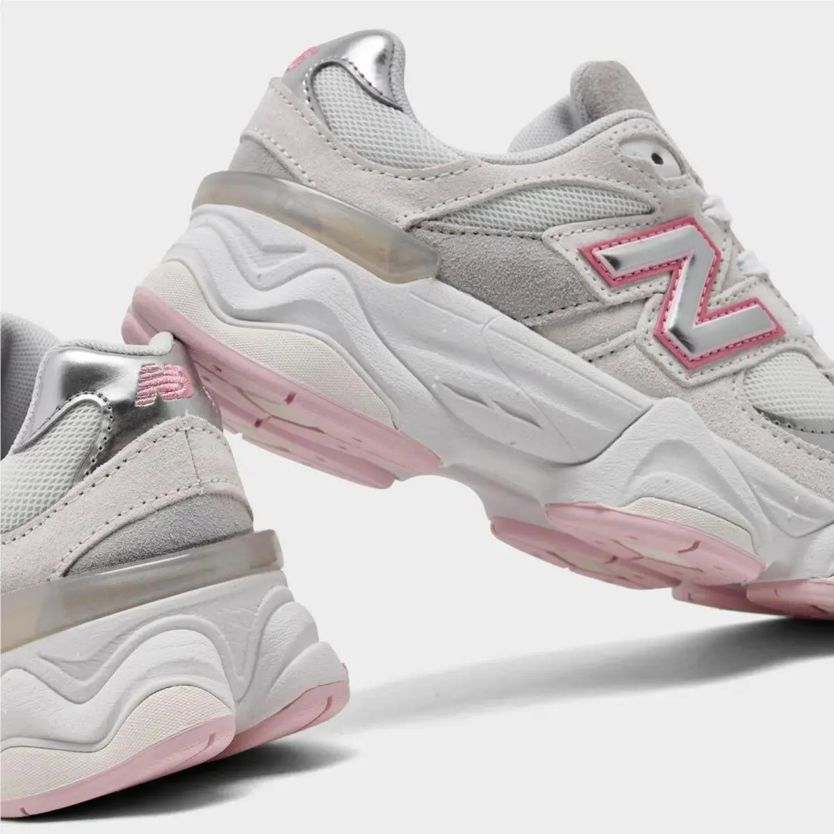 New Balance shoes - P90602BK 020 - Pink/Grey 0