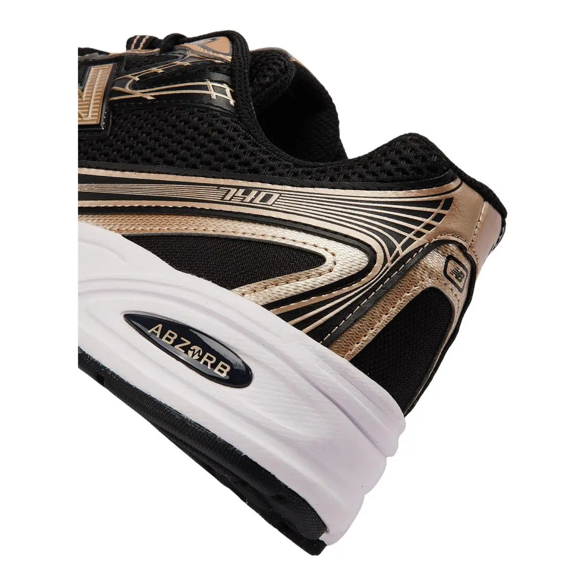 New Balance shoes - New Balance 740 - U740BG2 - Black/Black Cement/Castlerock/Gold Metallic 9