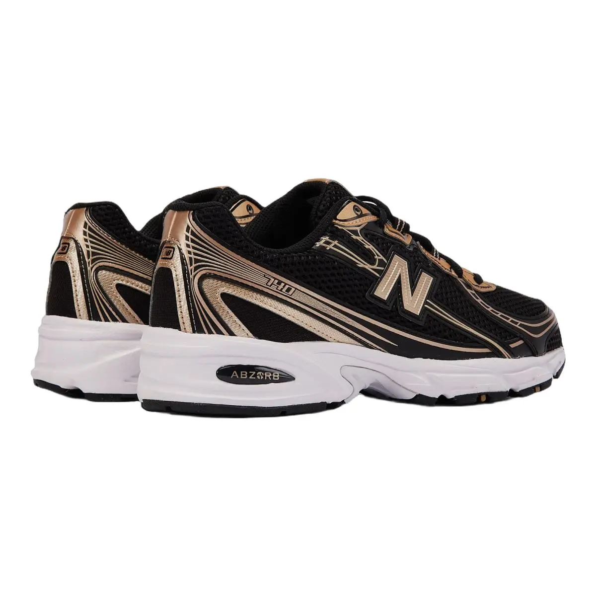 New Balance shoes - New Balance 740 - U740BG2 - Black/Black Cement/Castlerock/Gold Metallic 7