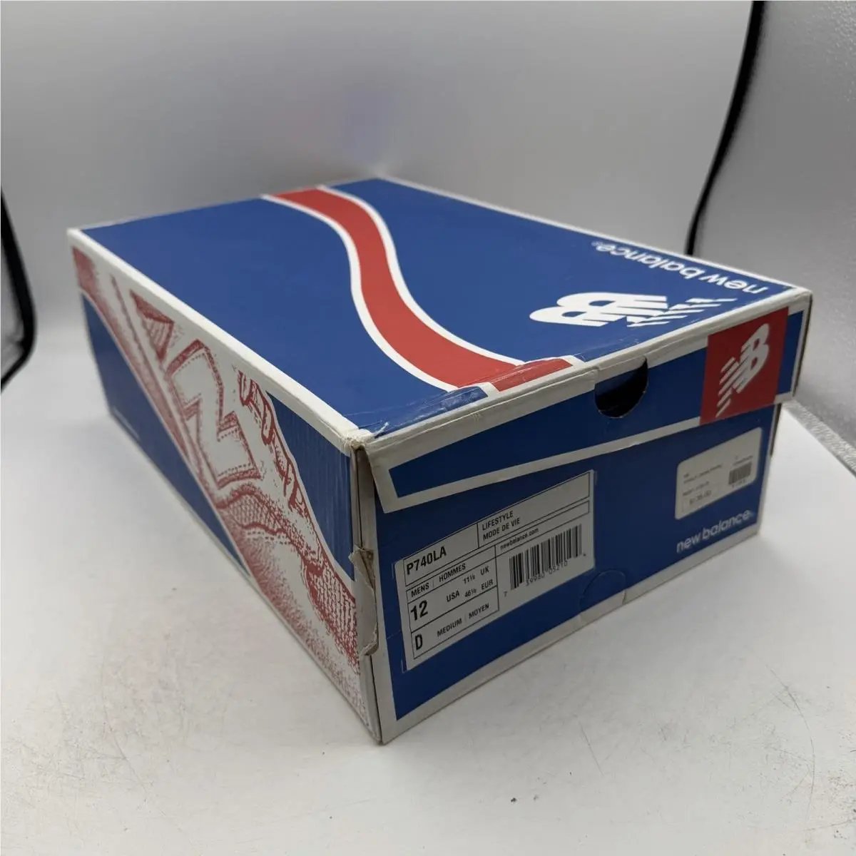 New Balance shoes - New Balance 740 - P740LA - White 10