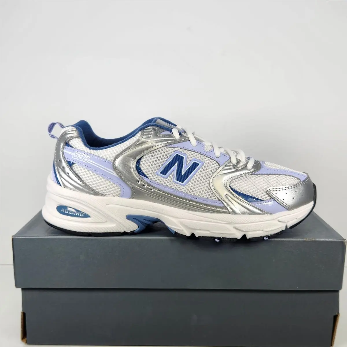 6 Wom - New Balance 530 - Silver Metallic / Daybreak / Magic Blue - U53052N