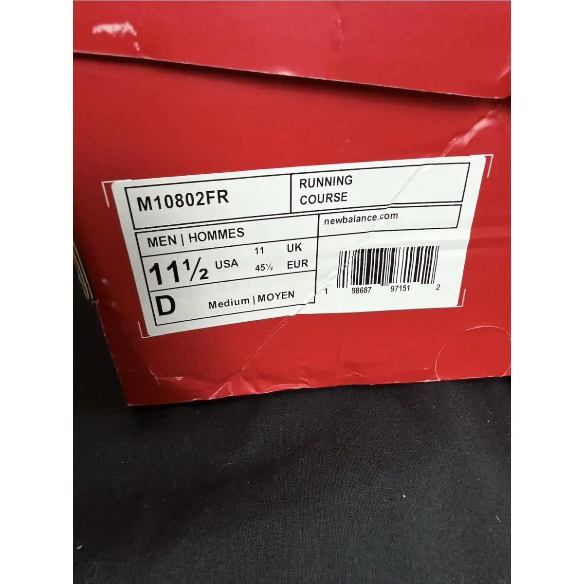 New Balance shoes - New Balance 1080v15 - M10802FR - Black 7