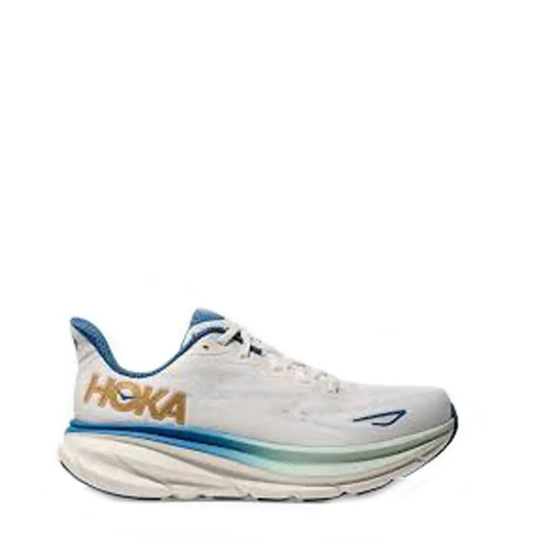 Hoka One One Clifton 9 Frost Gold Men`s Running Shoes 1127895-FTG - Gold