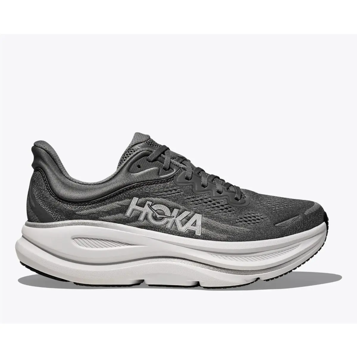 Hoka One One Bondi 9 Asteroid Silver Men`s Sports Sneaker 1162011-ADSL