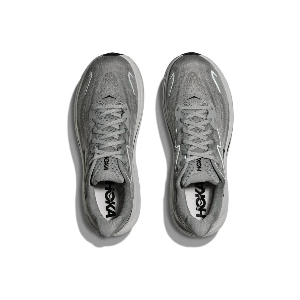 Hoka shoes - Hoka One One Clifton 10 - 1162030-GYST - Gray 9