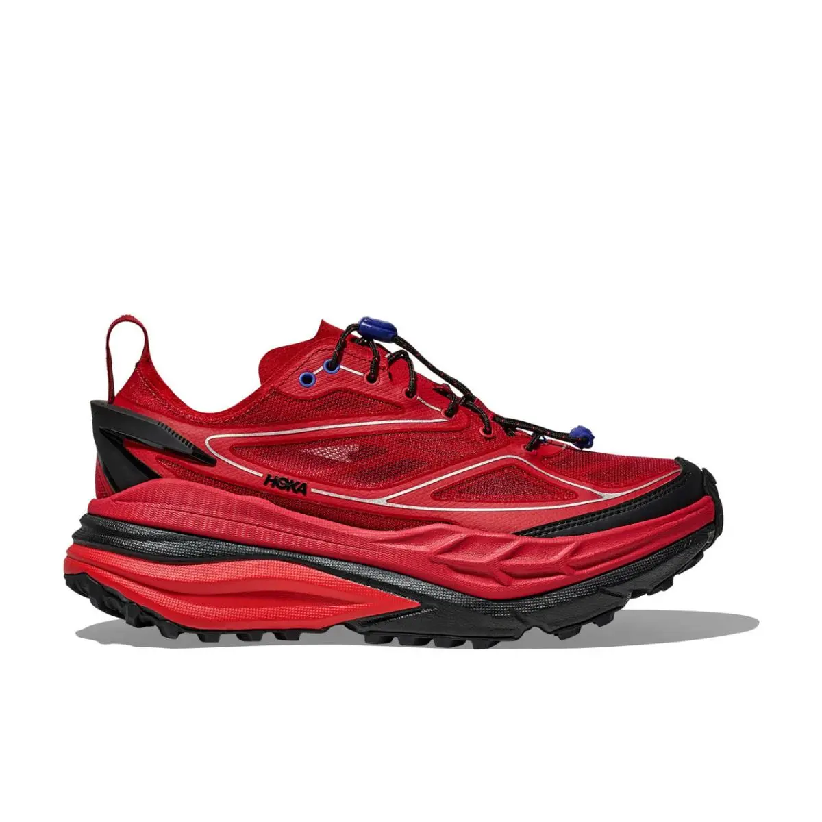 Hoka One One Stinson One7 Men`s Red Black Sports Sneaker 1168931-PKY