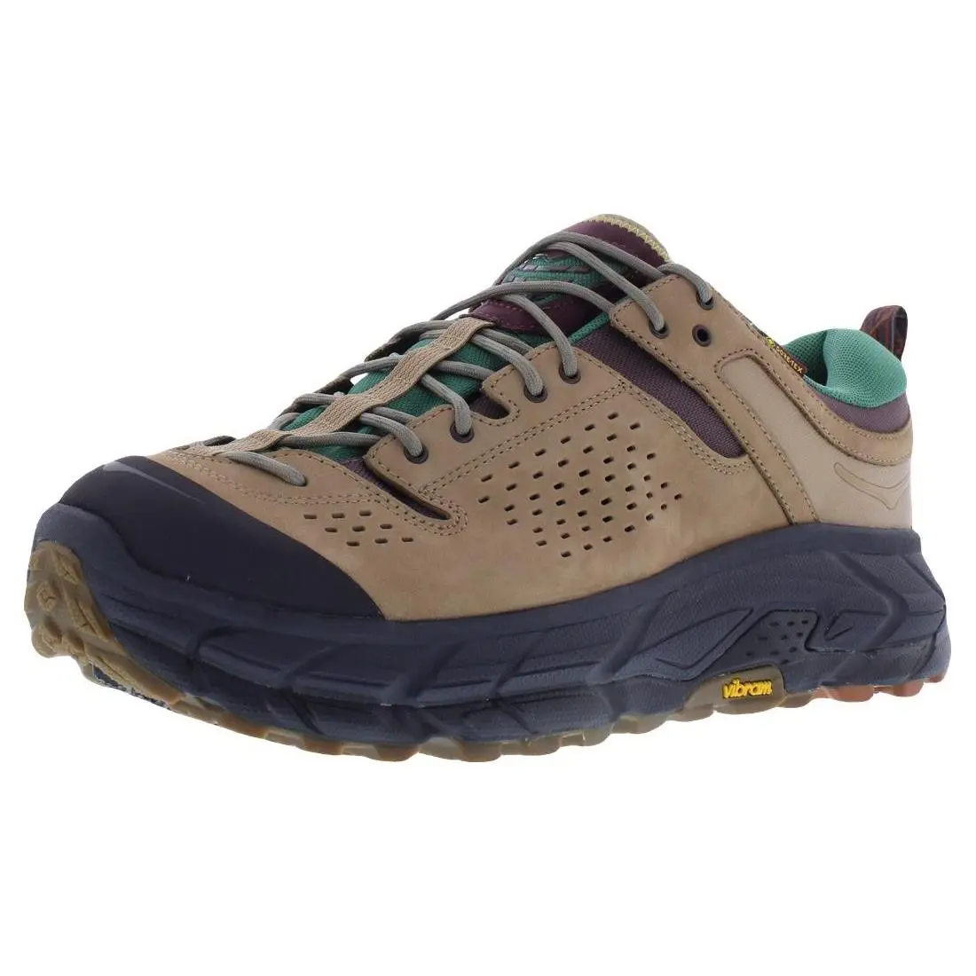 Hoka shoes - Natural/Blazing Yellow, Main: Brown 0