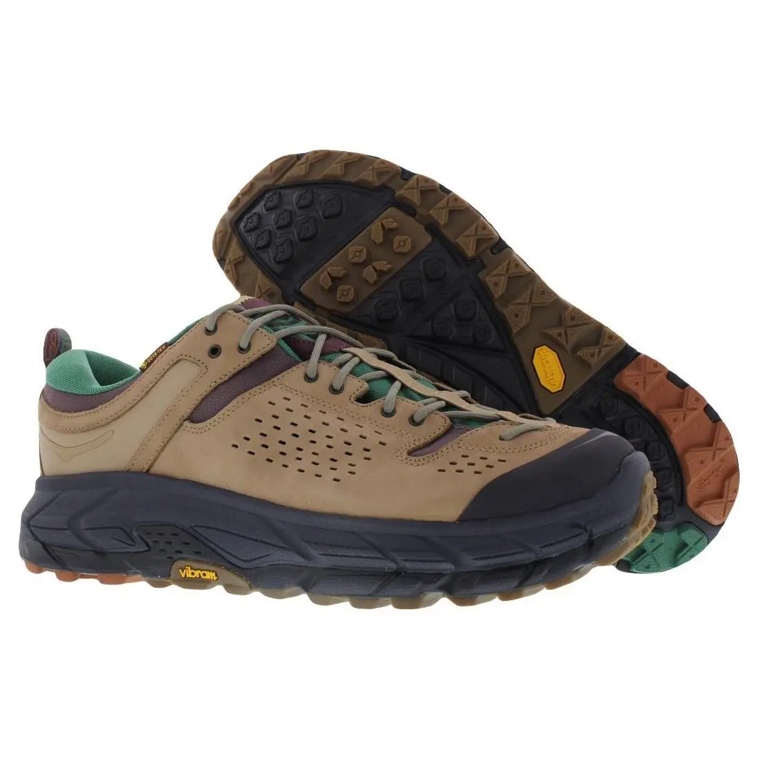Hoka shoes - Natural/Blazing Yellow, Main: Brown 3