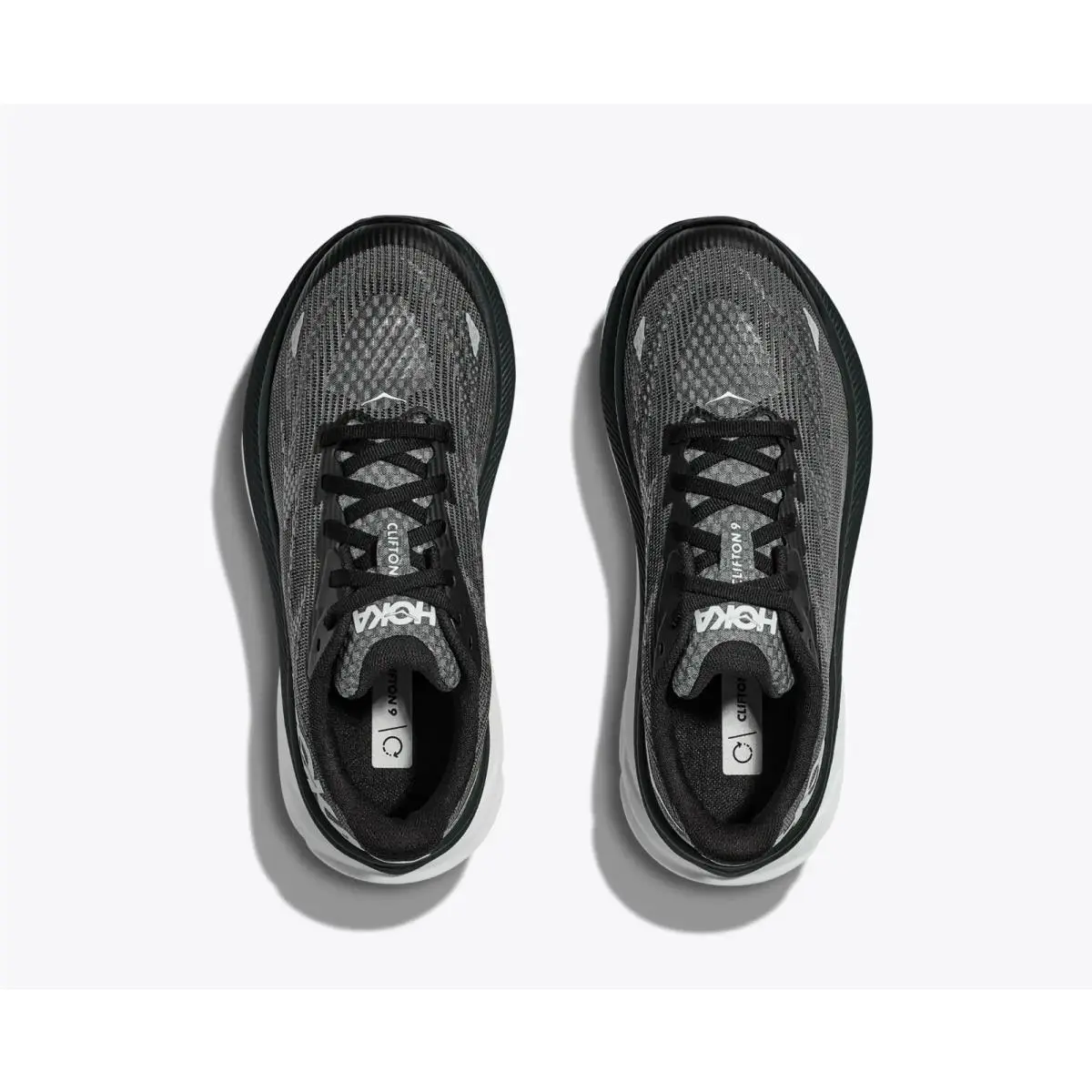 Hoka shoes - Hoka One One Clifton 9 1131170-BWHT - 1131170-BWHT - Black 8