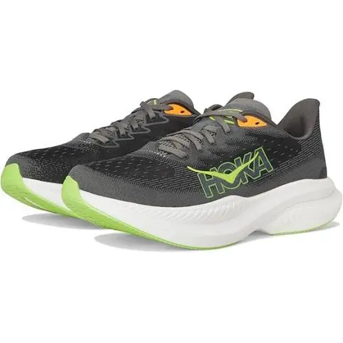 Hoka. Mach 6 Men`s Running Shoes Gravel Asphalt Grey Size 10M - Gravel/Asphalt Grey