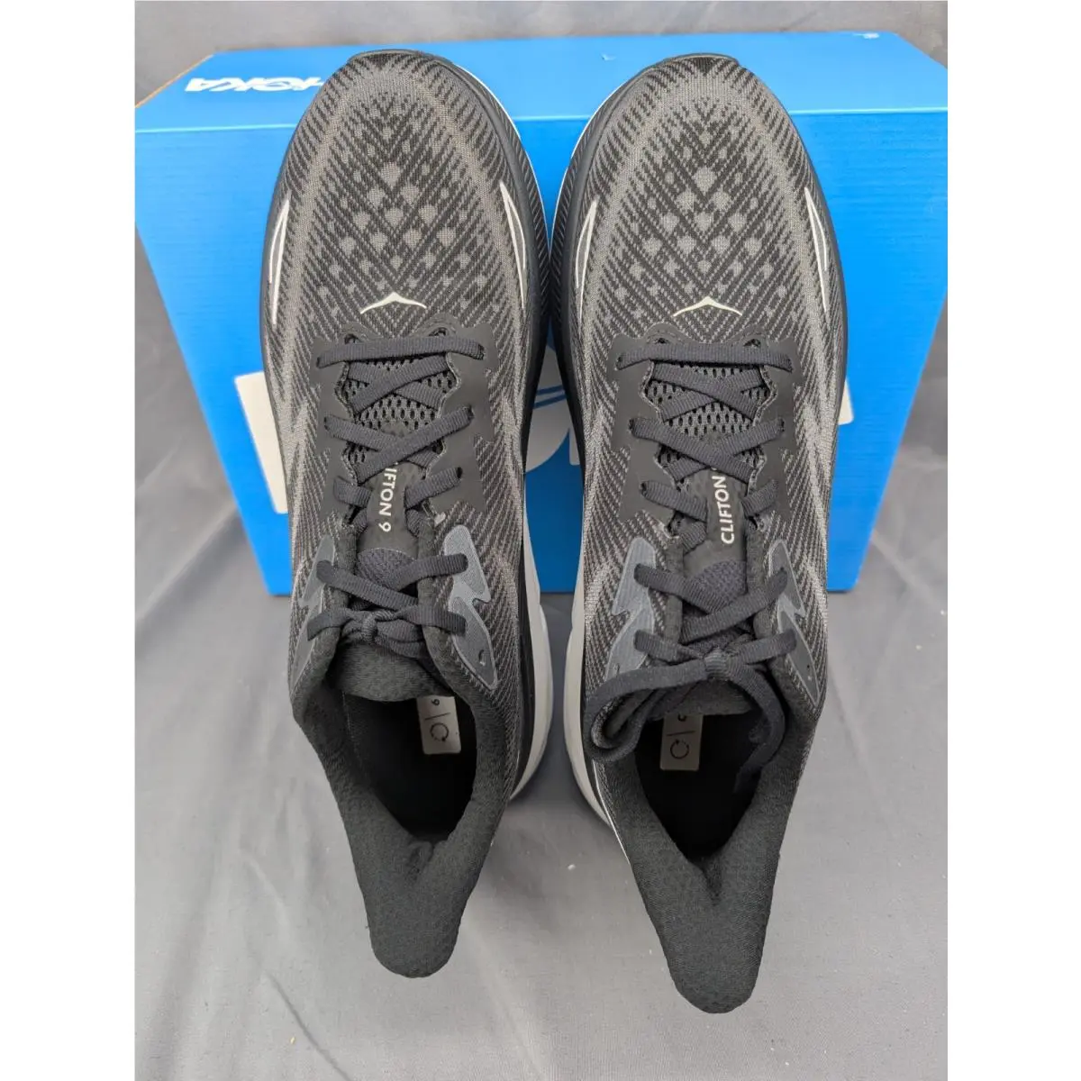 Hoka shoes - Hoka One One HOKA Clifton 9 - 1127895-BWHT - Black 1