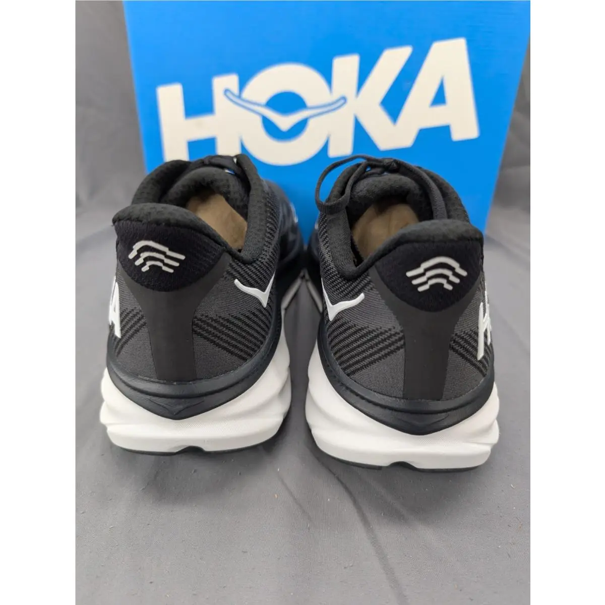Hoka shoes - Hoka One One HOKA Clifton 9 - 1127895-BWHT - Black 2