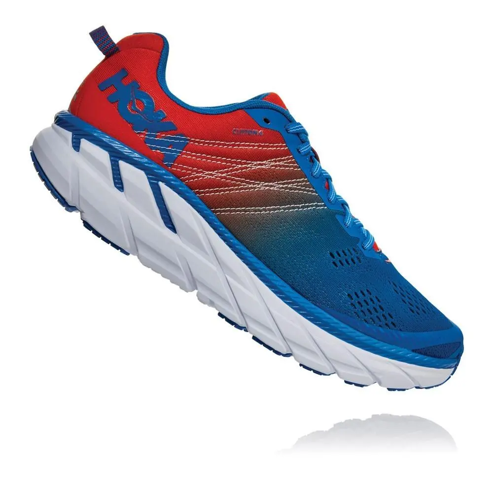 Hoka shoes - Hoka Clifton 6 - Clifton - 1102872 MRIB - Mandarin Red/Imperial Blue 0