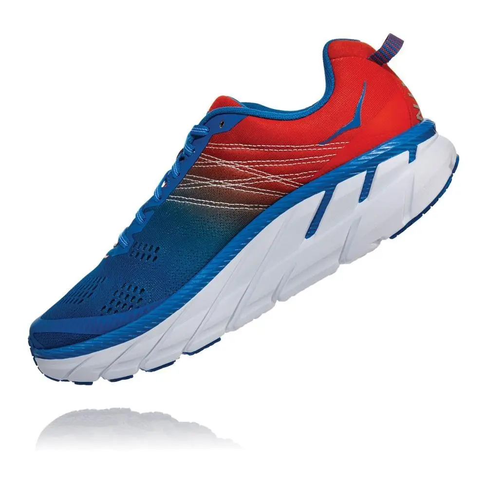 Hoka shoes - Hoka Clifton 6 - Clifton - 1102872 MRIB - Mandarin Red/Imperial Blue 2