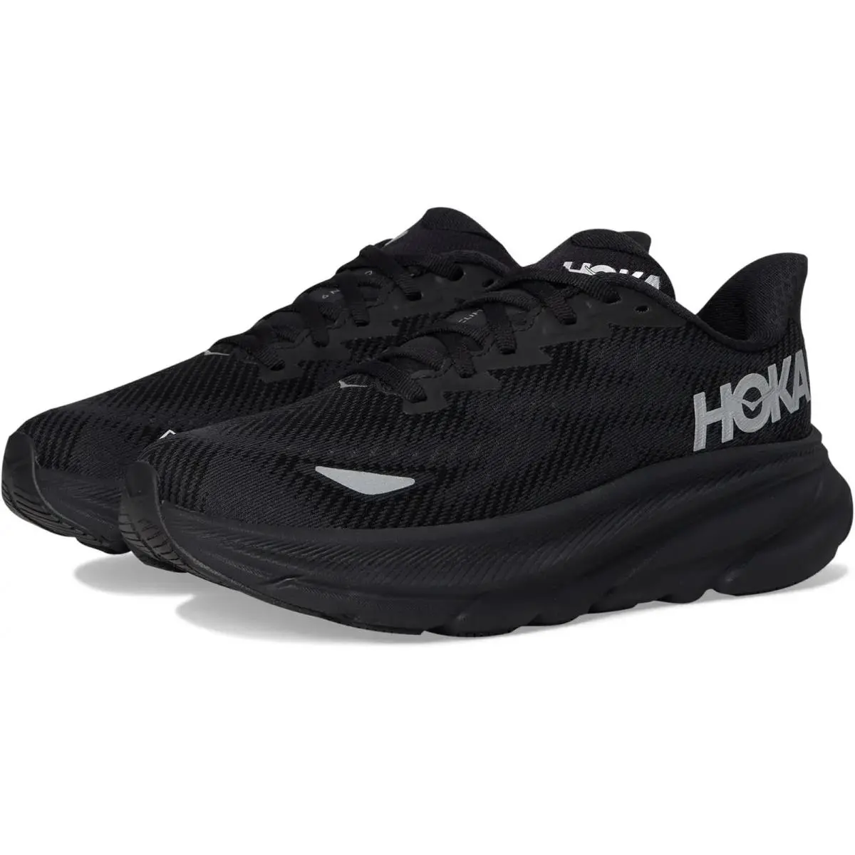 Hoka One Men`s Clifton 9 Gtx Black Bblc Running Athletic Sneakers 12.5