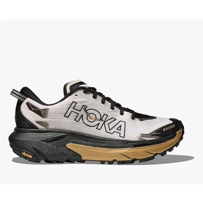Hoka. Men`s Mafate 5 Trail Running Shoes – Black/gold Size 12.5 Medium