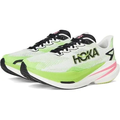Hoka. Women`s Mach X 3 Running Shoes – White/neon Lime Size 8 Medium - White/Neon Lime