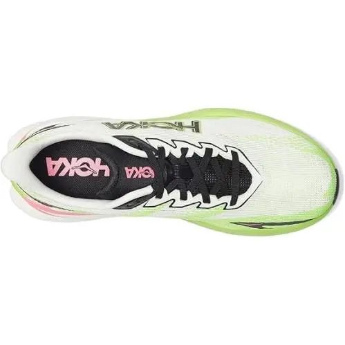 Hoka shoes - Mach X 3 - Mach - White/Neon Lime (UPC: 198605192661) 1