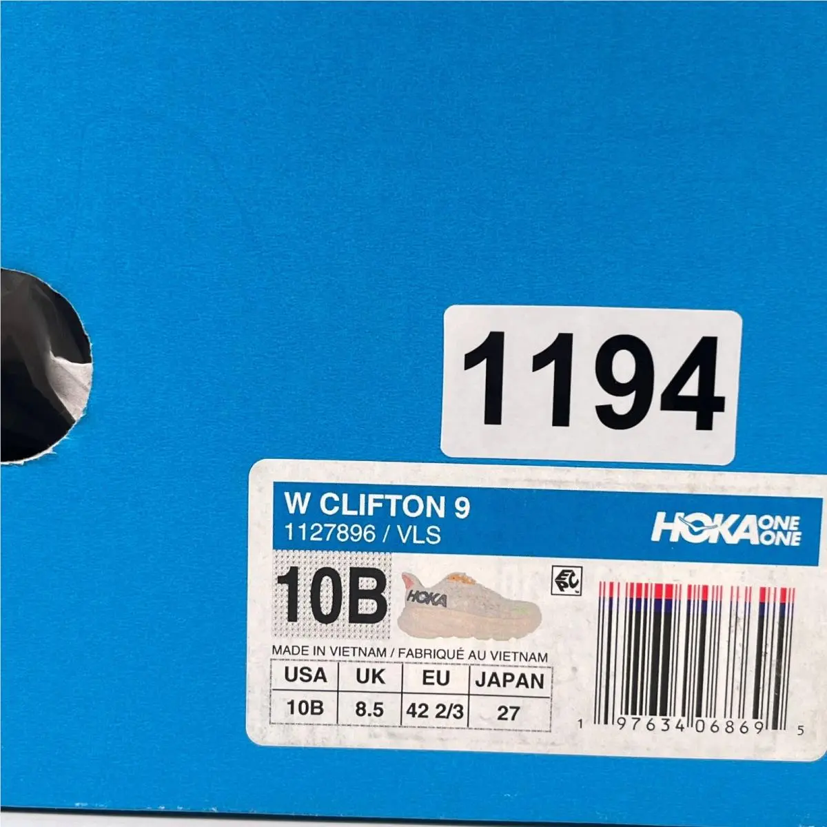 Hoka shoes - Hoka One One Clifton 9 - 1127896 VLS - Vanilla Astral 7